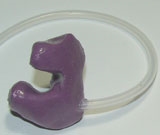 COMMUNICATION MOLD- EARMOLD and 1' STRAIGHT TUBE